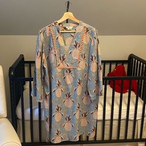 Linen tunic dress from Boden. Size 20